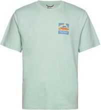 Geo Back Print T-Shirt T-shirts Short-sleeved Blå Penfield*Betinget Tilbud