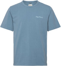 Garment Dyed T-Shirt Tops T-Kortærmet Skjorte Blue Penfield