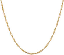 Singapore Necklace 42 Cm Accessories Jewellery Necklaces Chain Necklaces Gold Pernille Corydon
