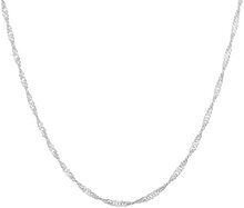 Singapore Necklace 42 Cm Accessories Jewellery Necklaces Chain Necklaces Silver Pernille Corydon