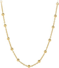 Vega Necklace Accessories Jewellery Necklaces Chain Necklaces Gold Pernille Corydon