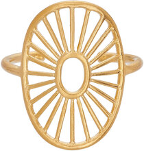 Daylight Ring Adjustable Ring Smycken Gold Pernille Corydon