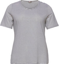 Vanda Tops T-shirts & Tops Short-sleeved Multi/patterned Persona By Marina Rinaldi