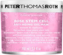 Rose Stem Cell Anti-Aging Gel Mask Ansiktsmask Smink Nude Peter Thomas Roth
