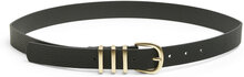 Pclea Jeans Belt Noos Belte Svart Pieces*Betinget Tilbud