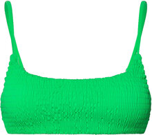 Pcbird Bikini Strap Smock Top Sww Swimwear Bikinis Bikini Tops Bandeau Bikinitops Green Pieces