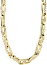 Love Chain Necklace Gold-Plated Accessories Jewellery Necklaces Chain Necklaces Gold Pilgrim