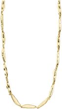 Echo Recycled Necklace Gold-Plated Accessories Jewellery Necklaces Chain Necklaces Gold Pilgrim