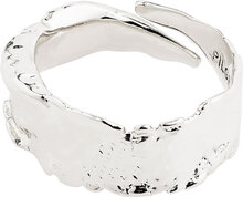 Bathilda Recycled Rustic Ring Silver-Plated Accessories Kids Jewellery Rings Silver Pilgrim