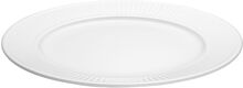 Tallerken Flad Plissé 22 Cm Hvid Home Tableware Plates Dinner Plates White Pillivuyt