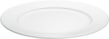 Tallerken Flad Plissé 26 Cm Hvid Home Tableware Plates Dinner Plates White Pillivuyt
