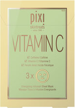 Vitamin-C Energizing Sheet Mask Beauty Women Skin Care Face Masks Sheetmask Nude Pixi