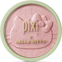 Pixi + Hello Kitty - Glow-Y Powder Highlighter Contour Sminke Rosa Pixi*Betinget Tilbud