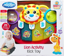 Lion Activity Kick Toy Piano Toys Baby Toys Educational Toys Activity Toys Multi/patterned Playgro