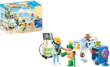 Playmobil City Life Pasientrom For Barn - 70192 Toys Playmobil Toys Playmobil City Life Multi/mønstret PLAYMOBIL*Betinget Tilbud