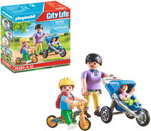 Playmobil City Life Mamma Med Barn - 70284 Toys Playmobil Toys Playmobil City Life Multi/mønstret PLAYMOBIL*Betinget Tilbud
