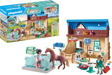 Playmobil Horses Of Waterfall Riding Therapy And Veterinary Practice - 71352 Toys Playmobil Toys Playmobil Horses Of Waterfall Multi/patterned PLAYMOBIL