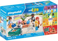 Playmobil My Life My Figures Shopping - 71541 Toys Playmobil Toys Playmobil City Life Multi/patterned PLAYMOBIL