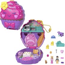 Polly Pocket™ Something Sweet™ Cupcake Compact Toys Playsets & Action Figures Movies & Fairy Tale Characters Multi/mønstret Polly Pocket*Betinget Tilbud