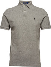 Custom Slim Fit Mesh Polo Shirt Tops Polos Short-sleeved Grey Polo Ralph Lauren