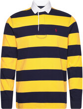 The Iconic Rugby Shirt Tops Polos Long-sleeved Navy Polo Ralph Lauren