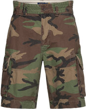10.5-Inch Classic Fit Camo Cargo Short Bottoms Shorts Cargo Shorts Khaki Green Polo Ralph Lauren