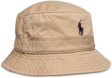 Cotton Bucket Hat Designers Headwear Bucket Hats Beige Polo Ralph Lauren