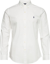 Slim Fit Stretch Poplin Shirt Tops Shirts Casual White Polo Ralph Lauren