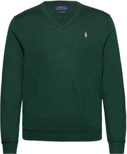 Performance V-Neck Sweater Tops Knitwear V-necks Green Polo Ralph Lauren