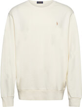 Loopback Fleece Sweatshirt Tops Sweatshirts & Hoodies Sweatshirts Cream Polo Ralph Lauren