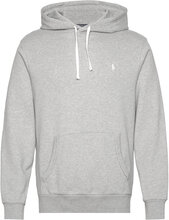 Loopback Fleece Hoodie Tops Sweatshirts & Hoodies Hoodies Grey Polo Ralph Lauren