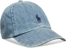 Indigo Denim Ball Cap Accessories Headwear Caps Blue Polo Ralph Lauren