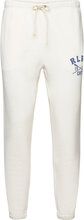 Fleece Graphic Sweatpant Bottoms Sweatpants Cream Polo Ralph Lauren