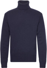 Wool-Cashmere Turtleneck Sweater Tops Knitwear Turtlenecks Navy Polo Ralph Lauren
