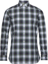 Custom Fit Striped Poplin Shirt Tops Shirts Casual Navy Polo Ralph Lauren