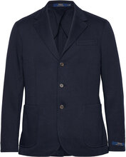 Polo Soft Double-Knit Suit Jacket Suits & Blazers Blazers Single Breasted Blazers Navy Polo Ralph Lauren