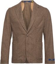Polo Modern Herringb Sport Coat Suits & Blazers Blazers Single Breasted Blazers Brown Polo Ralph Lauren