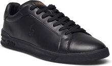 Heritage Court Ii Leather Sneaker Låga Sneakers Black Polo Ralph Lauren