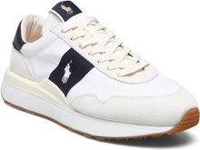 Train 89 Suede & Oxford Sneaker Låga Sneakers White Polo Ralph Lauren