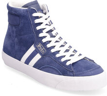 Court Vulc Mid Suede Sneaker High-top Sneakers Blue Polo Ralph Lauren