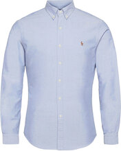 Slim Fit Oxford Shirt Tops Shirts Business Blue Polo Ralph Lauren