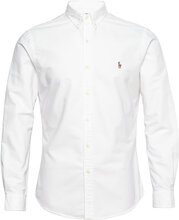 Slim Fit Oxford Shirt Tops Shirts Business White Polo Ralph Lauren