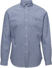 Slim Fit Oxford Sport Shirt Tops Shirts Business Blue Polo Ralph Lauren