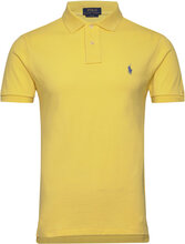 Slim Fit Mesh Polo Shirt Designers Knitwear Short Sleeve Knitted Polos Yellow Polo Ralph Lauren