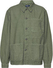 Cotton Chore Jacket Tops Overshirts Green Polo Ralph Lauren