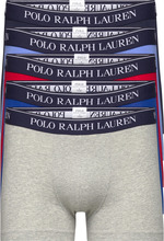 Classic Stretch Cotton Trunk 5-Pack Boxerkalsonger Grey Polo Ralph Lauren Underwear