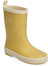 Gumboots™ Shoes Rubberboots High Rubberboots Yellow Pom Pom