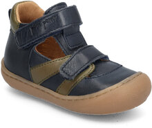Walkers™ Velcro Sandal Shoes Summer Shoes Sandals Navy Pom Pom