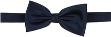 Solid Bow Tie Polyester Butterfly Navy Portia 1924