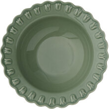 Tulipa Deep Plate 23 Cm 2-Pack Home Tableware Plates Deep Plates Green PotteryJo